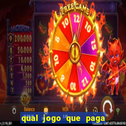 qual jogo que paga dinheiro de verdade pelo pix