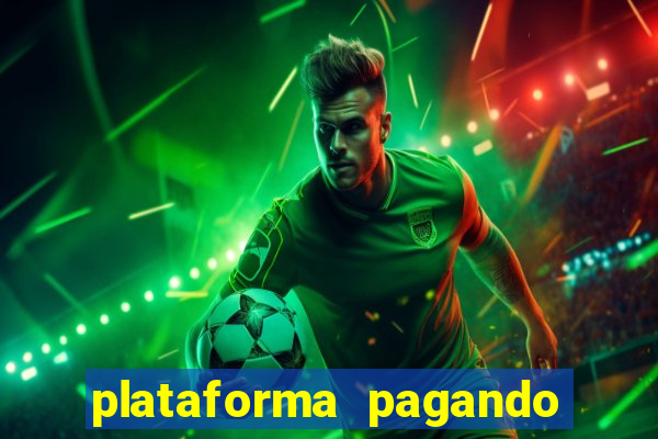 plataforma pagando no cadastro slots