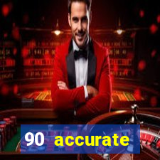 90 accurate football predictions