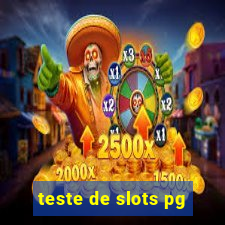 teste de slots pg