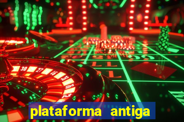 plataforma antiga do tigre