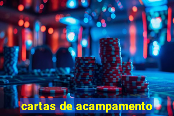 cartas de acampamento