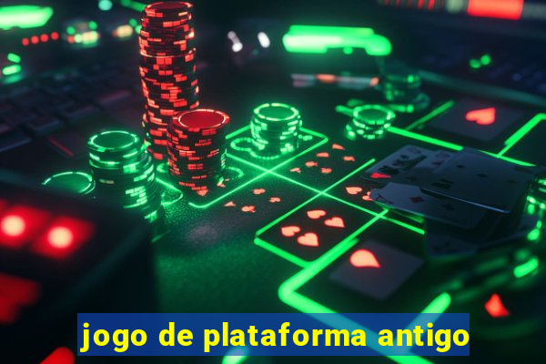 jogo de plataforma antigo