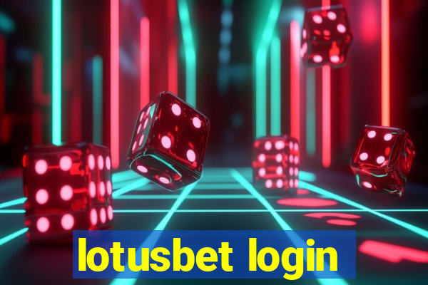 lotusbet login