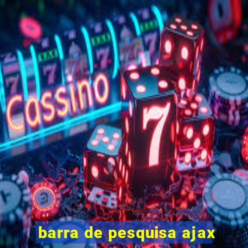 barra de pesquisa ajax