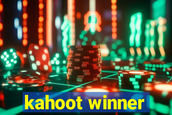 kahoot winner