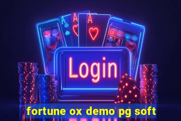 fortune ox demo pg soft