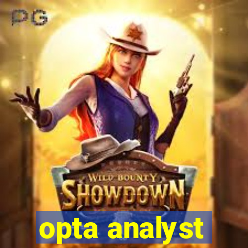 opta analyst